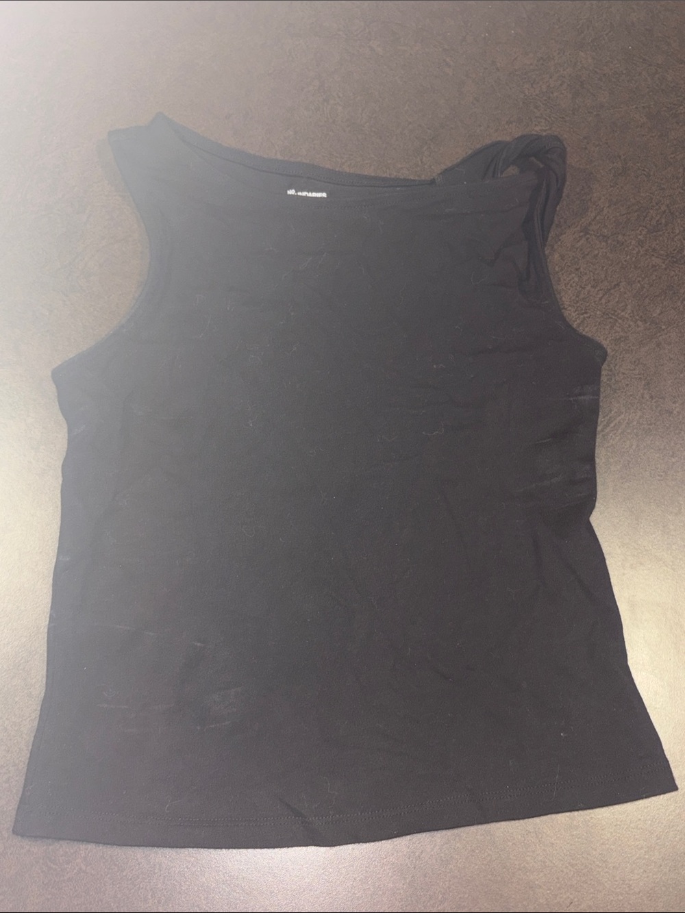 No Boundaries Black Scoop Neck Tank Top